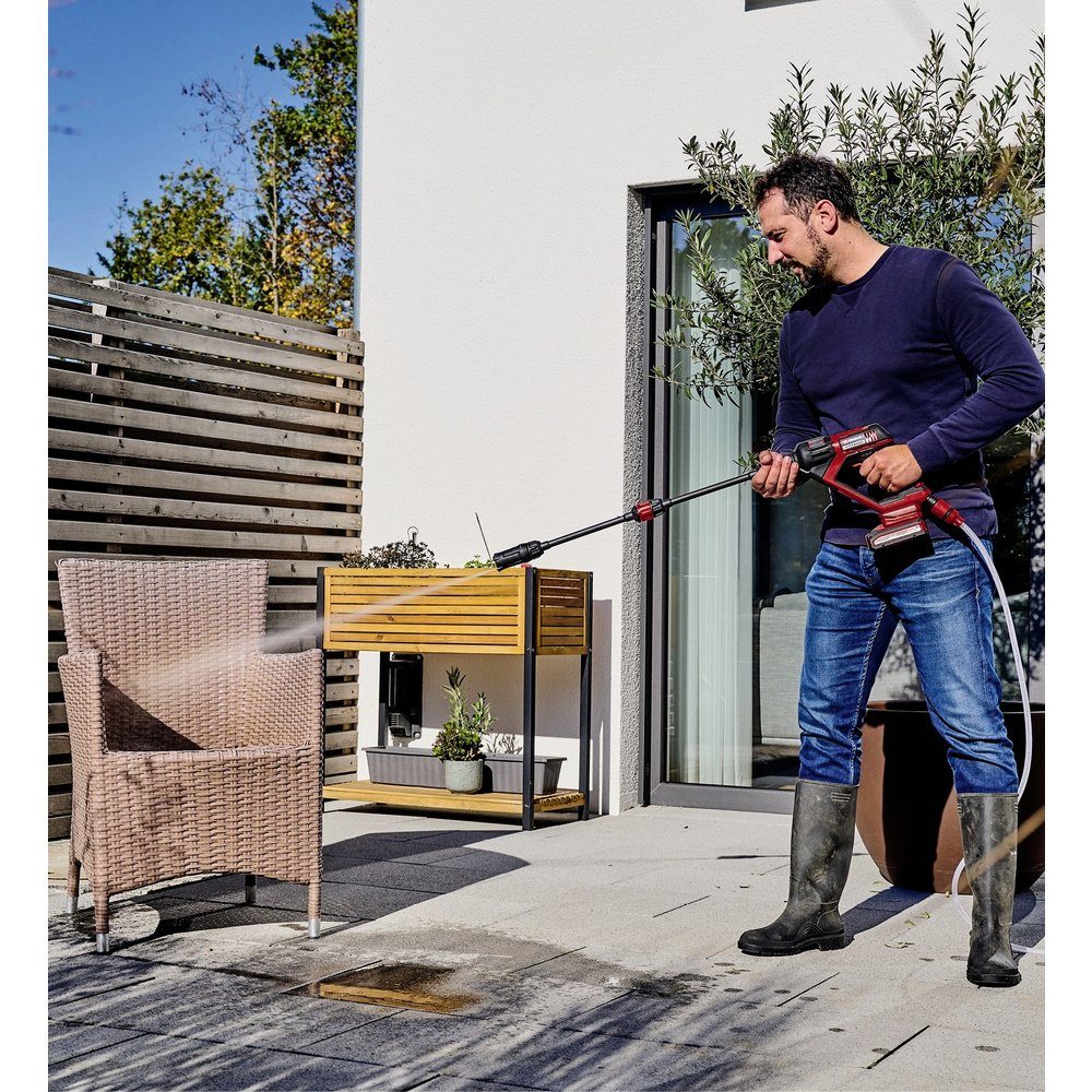 Einhell Hochdruckreiniger Einhell HYPRESSO 18/24 Li Power X-Change Hochdruckreiniger 24 bar Kal