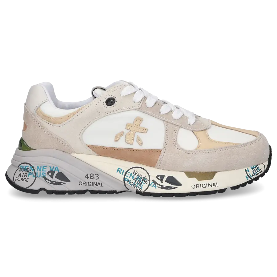 Premiata - Sneaker low MASED Kalbsleder - beige