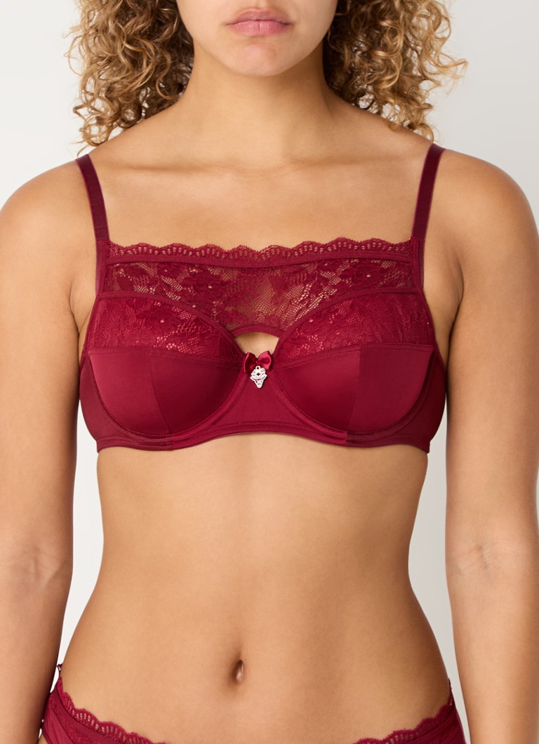 Marlies Dekkers Carita balconette krūšturis ar mežģīnēm
