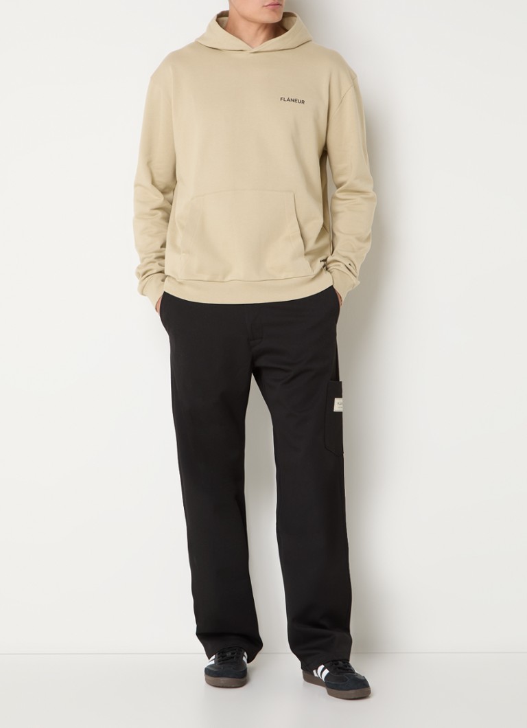 Bluza z kapturem i logo FLÂNEUR Essential