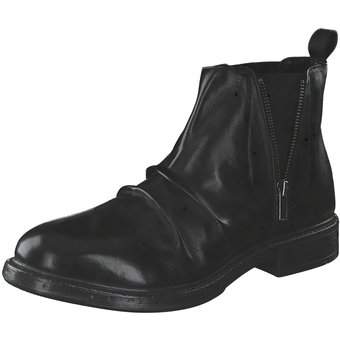 Leone Olampio Chelsea Boots in schwarz