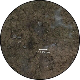 Battle Systems - Muddy Streets Gaming Mat 2x2 - Grid