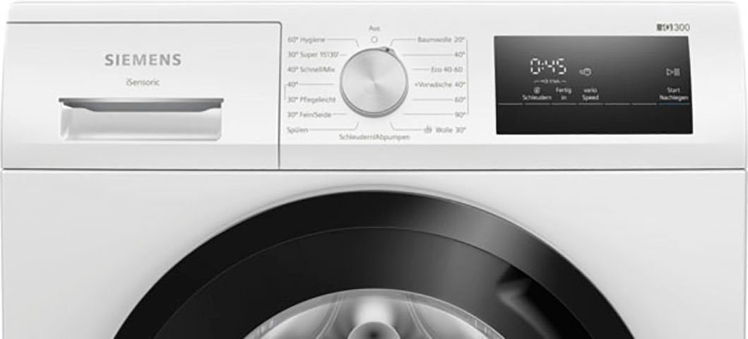 SIEMENS Waschmaschine WM14N0K5, 7 kg, 1400 U/min