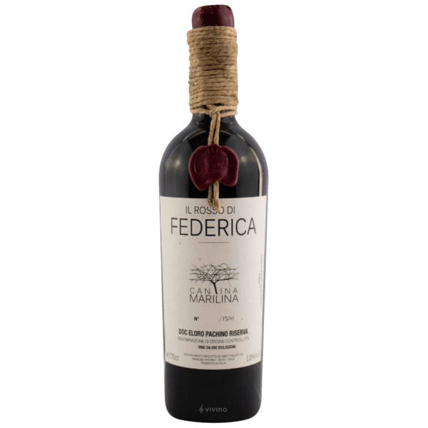 Cantina MarilinaIl Rosso di Federica Eloro Pachino Riserva 2015