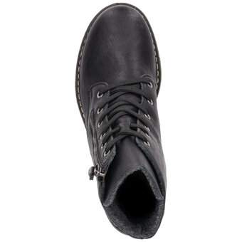 Rieker Schnürstiefelette in schwarz
