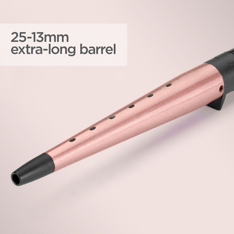 Rose Quartz Conical Curling Wand