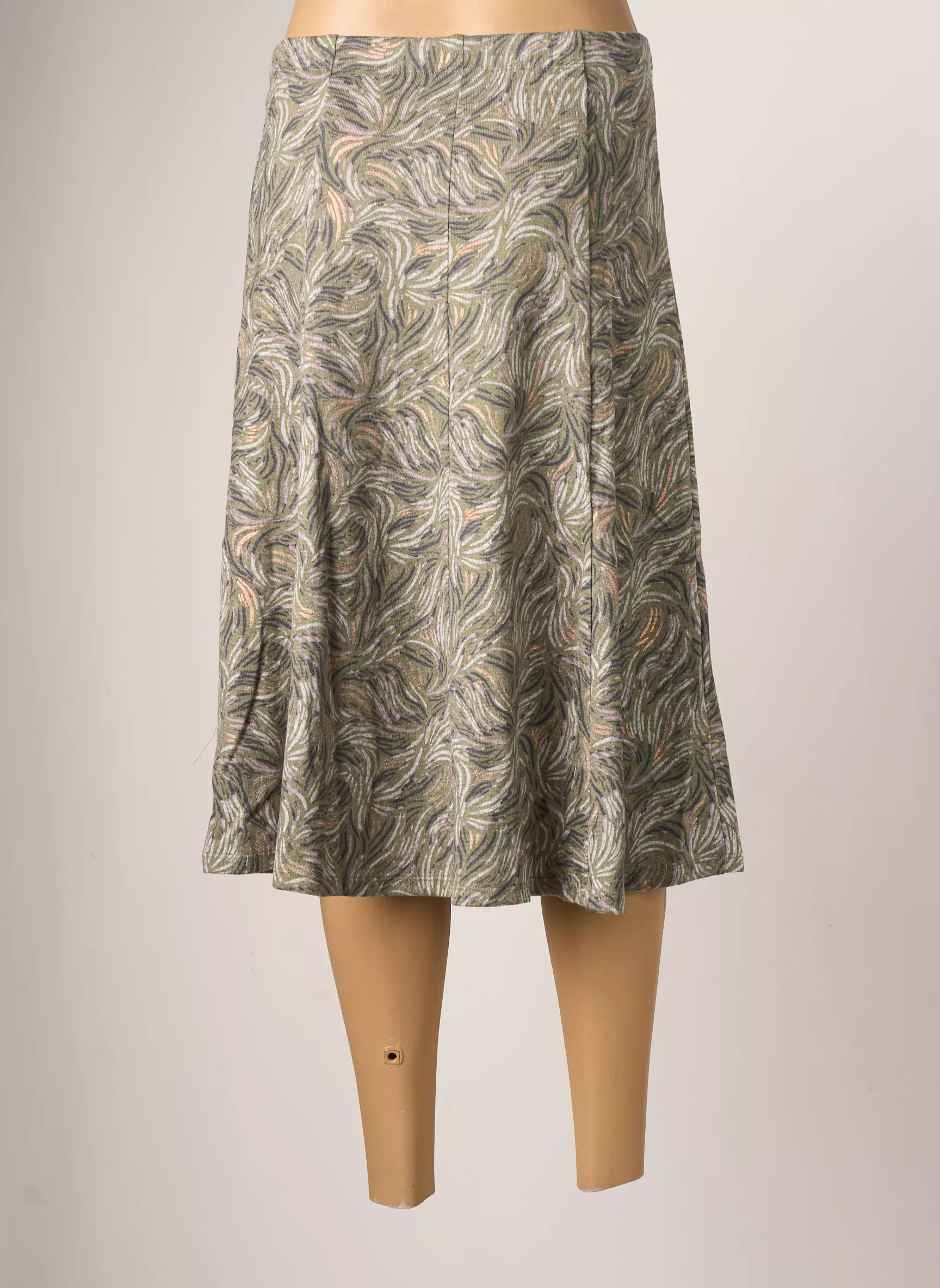 Damart Jupes Mi Longues Femme couleur vert
