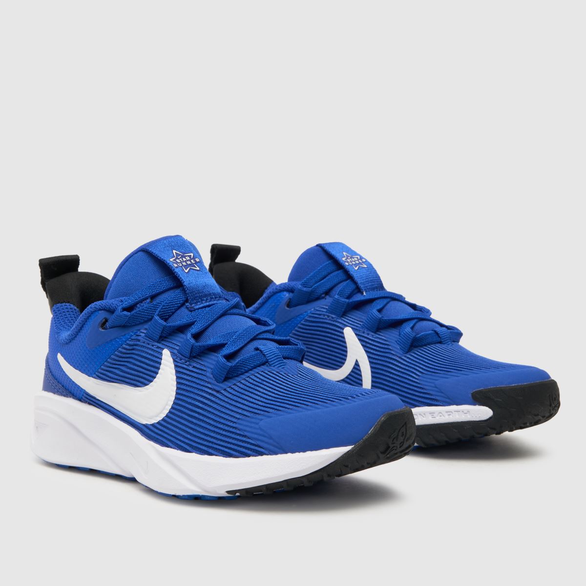 Nike blå Star Runner 4 Junior träningsskor