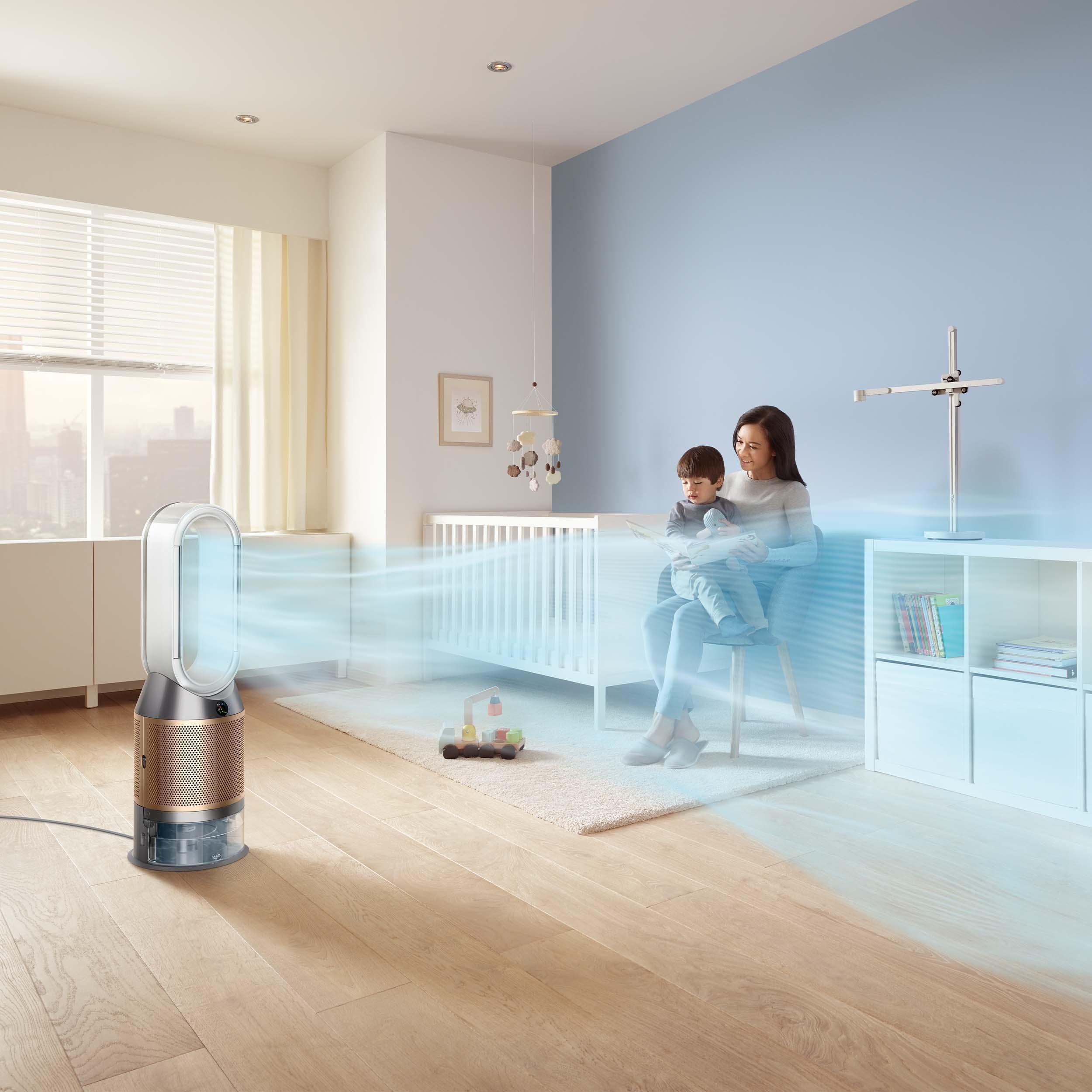 DYSON Luftreiniger PH04 Purifier Humidify + Cool, Eine sauberere, hygienischere Umgebung