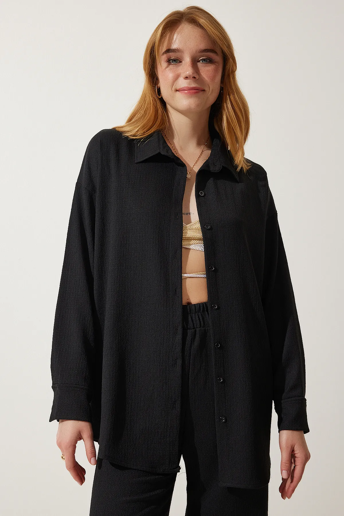 Happiness İstanbul  Zweiteiler - Schwarz - Regular Fit