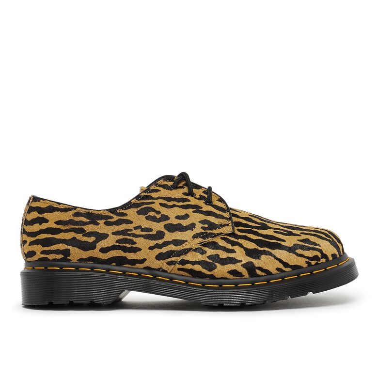 Dr. Martens x Wacko Maria Camel+Black Tiger Camo Hair On