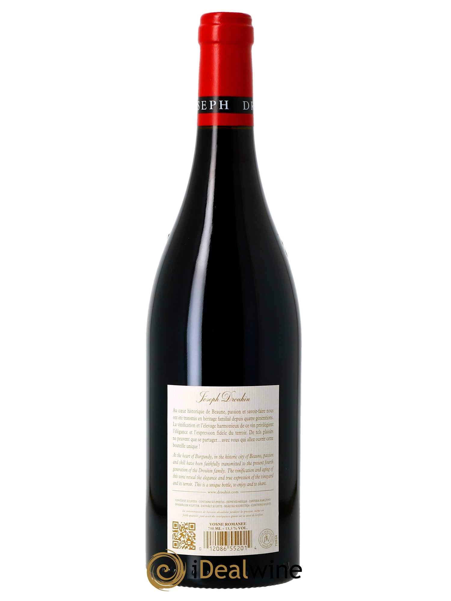 Vosne-Romanée Joseph Drouhin  2020 - Lot de 1 Bouteille