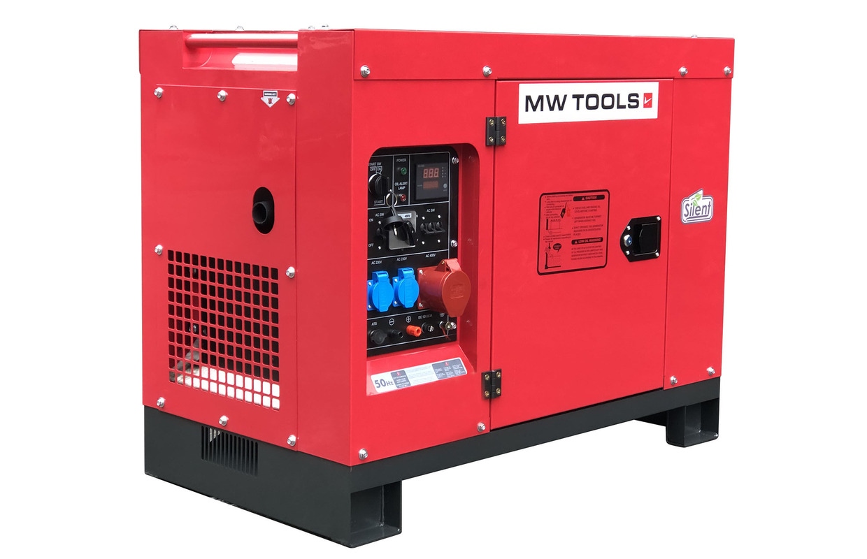Metal Works DG100EPACK1 DG100E dízelgenerátor 10 kW + dízeltartály 12V