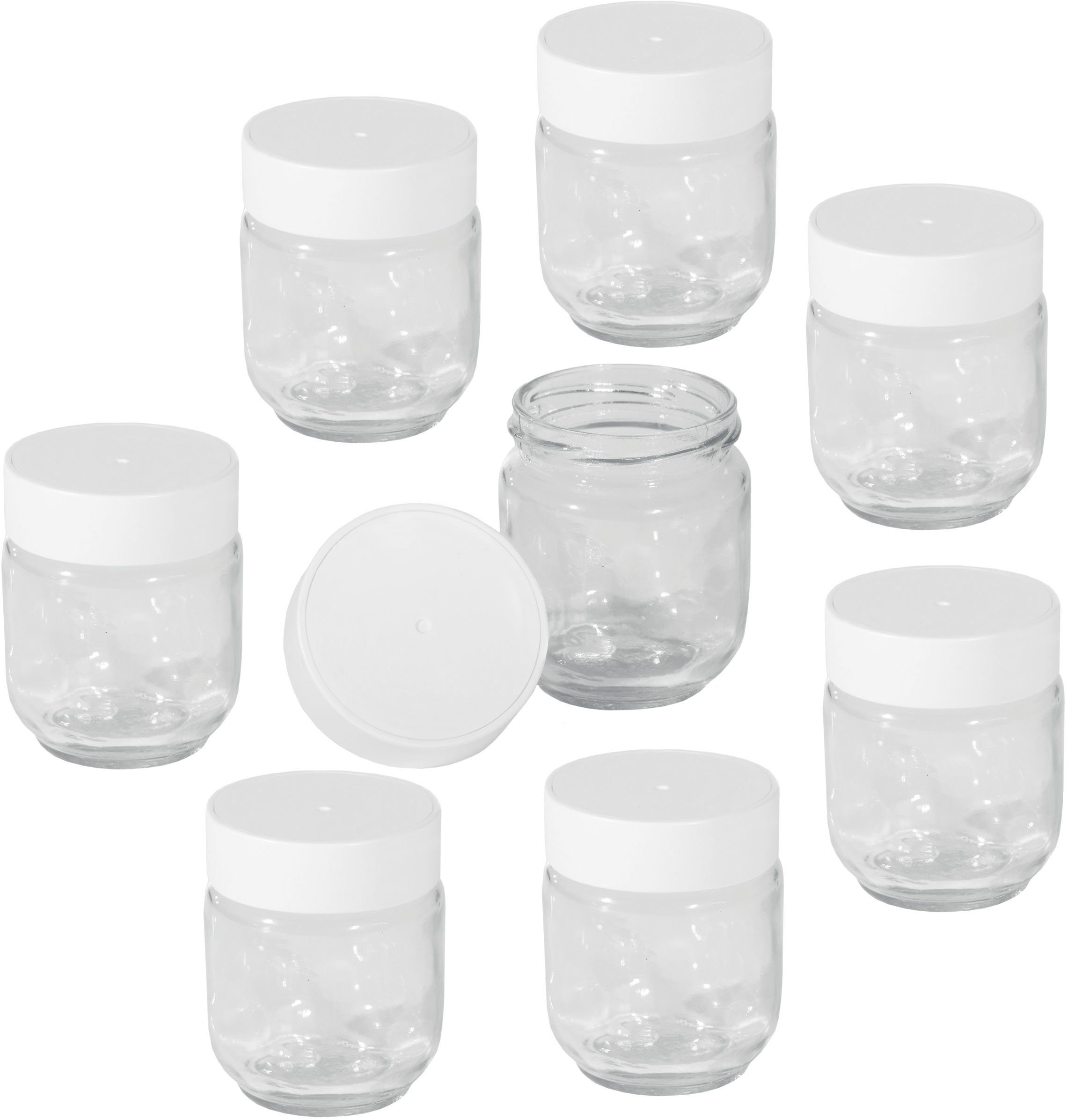 Rommelsbacher Joghurtbereiter JG 40, 8 Portionsbehälter, je 150 ml