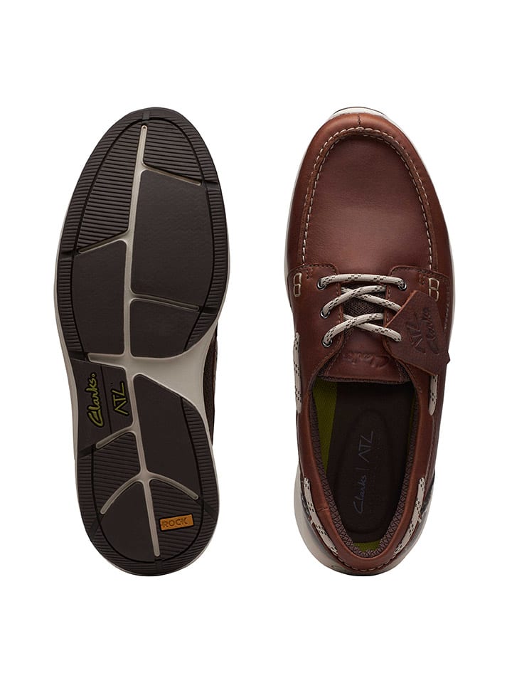 Clarks Leder-Slipper 