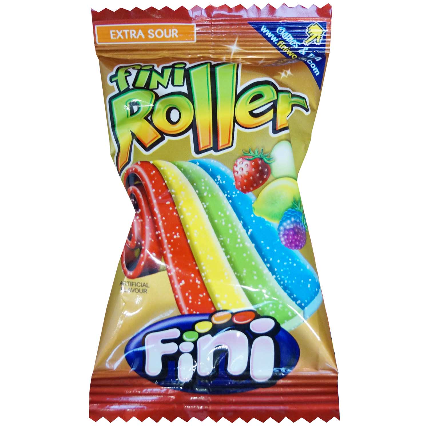 Fini Roller Extra Sour 40x20g