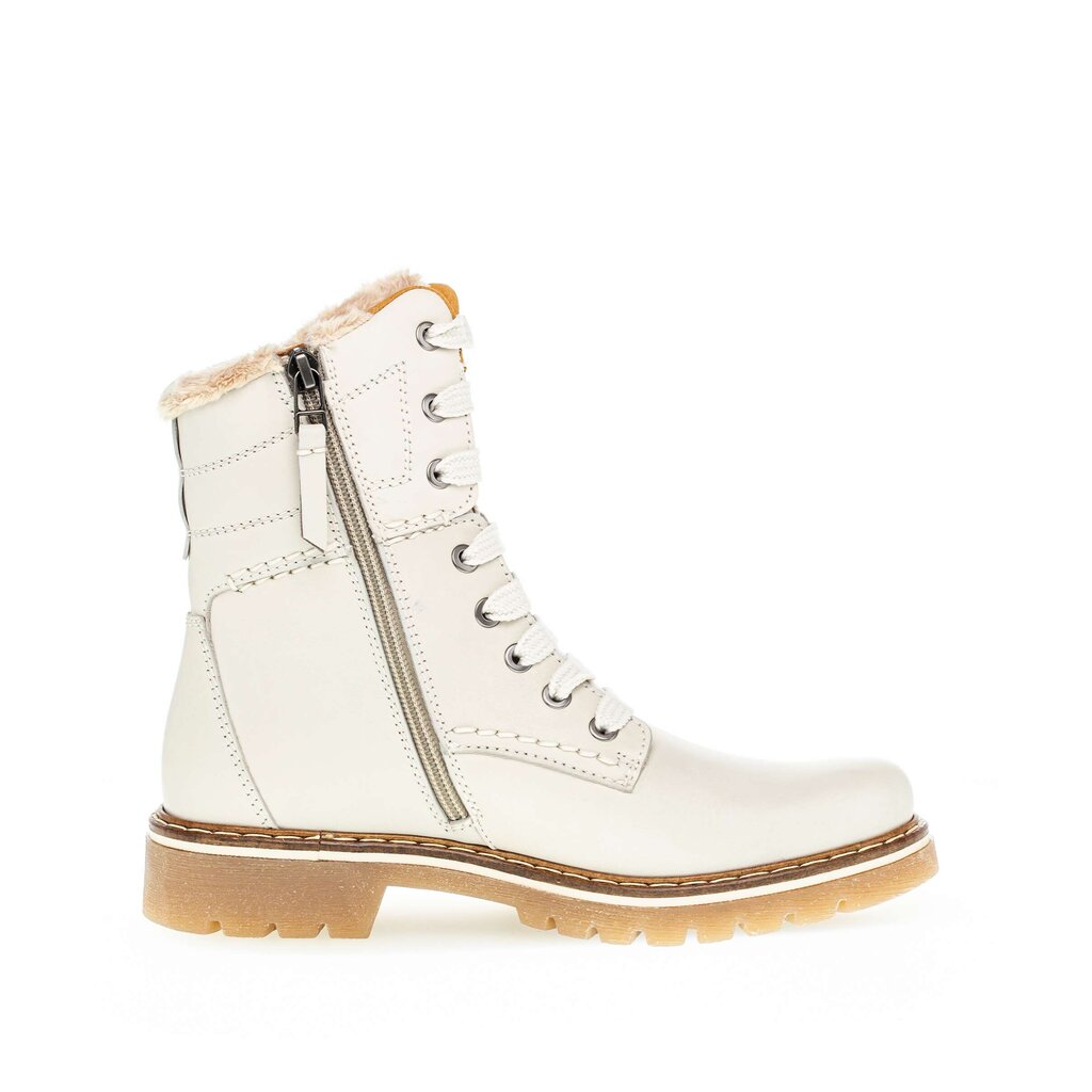 Gabor fashion Schnürstiefelette beige