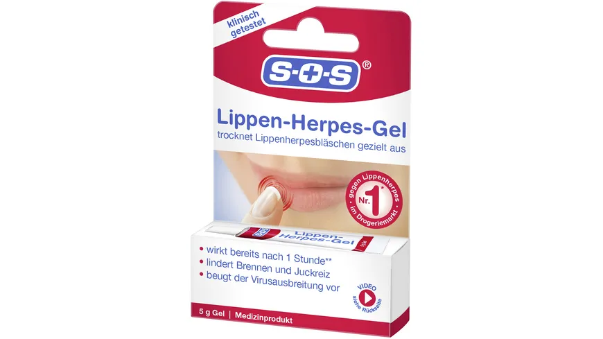 SOS Lippen-Herpes-Gel 5 g