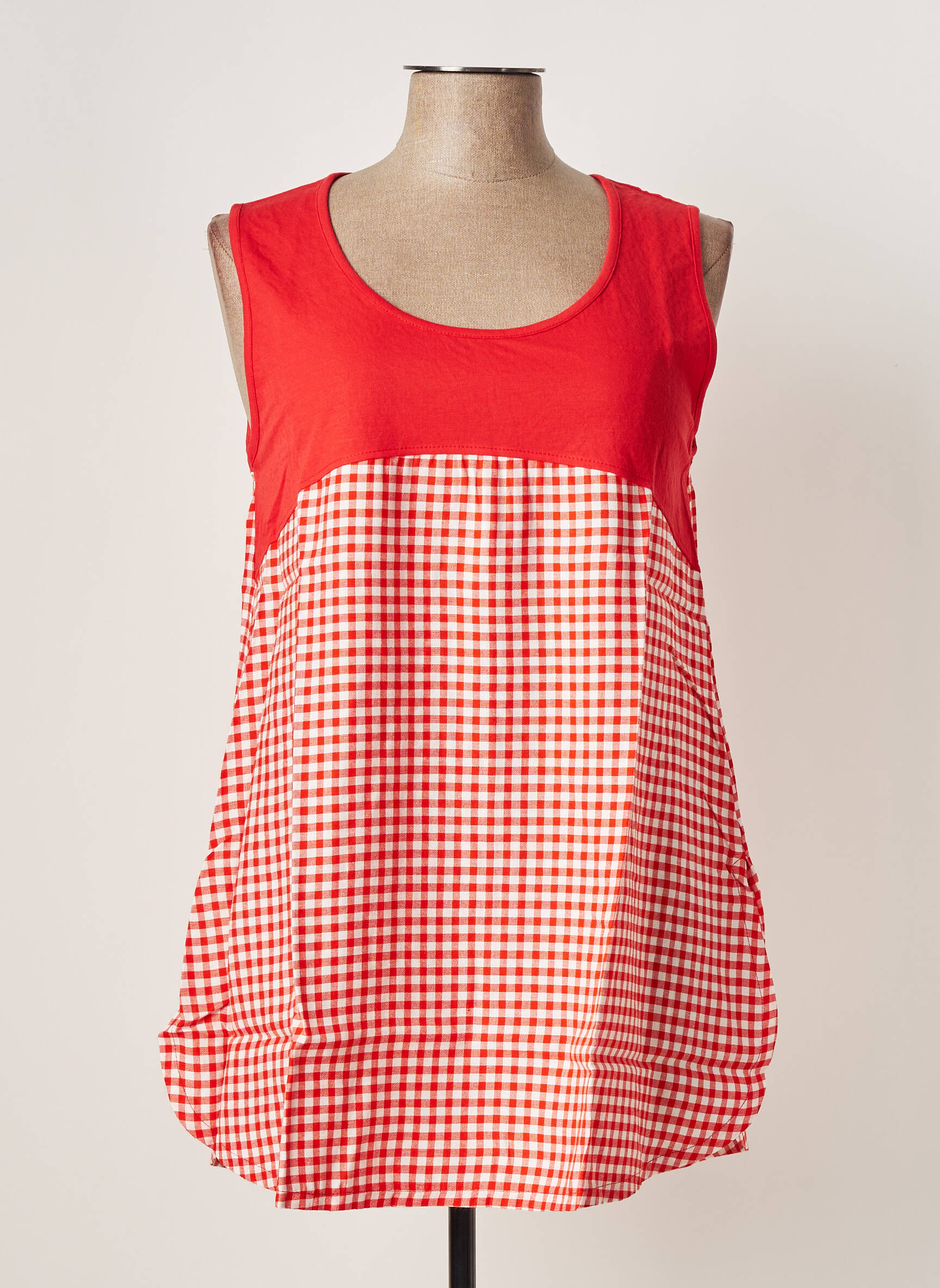 G Oze Tuniquemanchelongue Femme couleur rouge