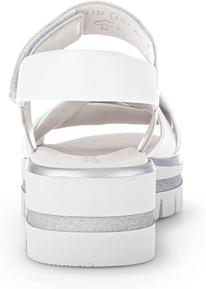 GABOR Klassische Sandalen weiss