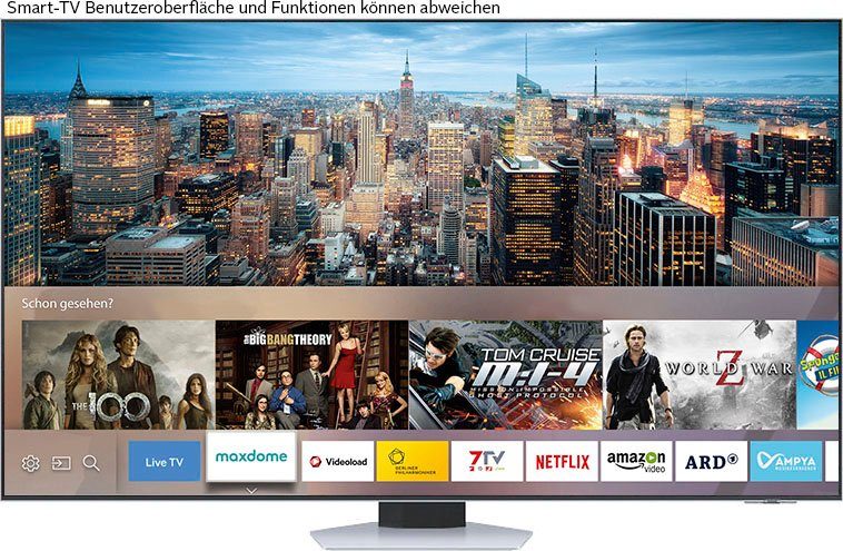 Samsung GQ55QN85CAT LED-Fernseher (138 cm/55 Zoll, Smart-TV, Neo Quantum HDR, Neural Quantum Prozessor 4K, Dolby Atmos & OTS)