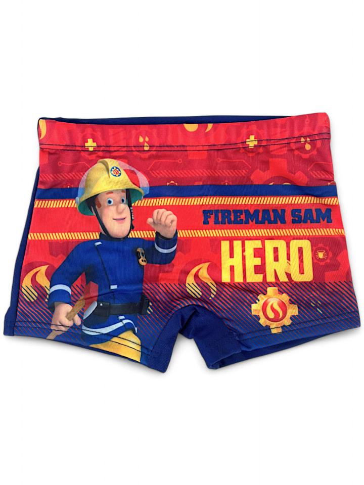 Feuerwehrmann Sam  Badehose Feuerwehrmann  in Blau günstig kaufen