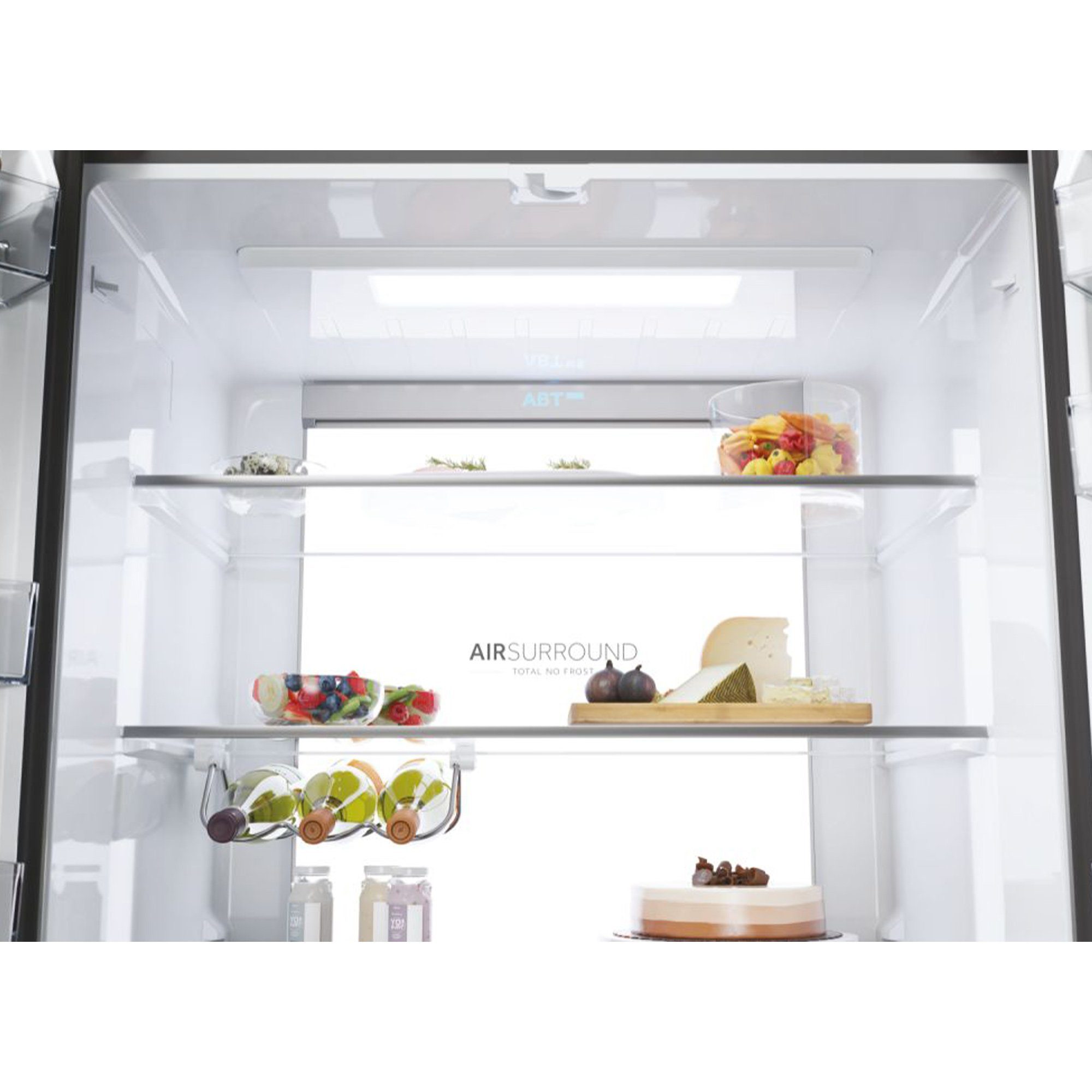 Haier Multi Door HCR79F19ENMM, 190,5 cm hoch, 90,8 cm breit, Total NoFrost, HumidityZone, Air Surround, Daylight-LED-Lichtsäule