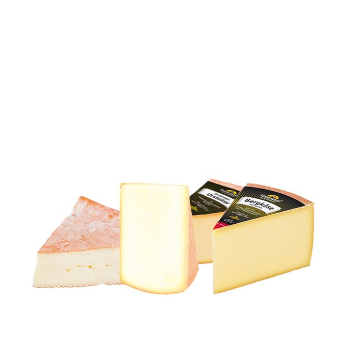 Käse-Variation aus dem Silberstollen 4 Sorten