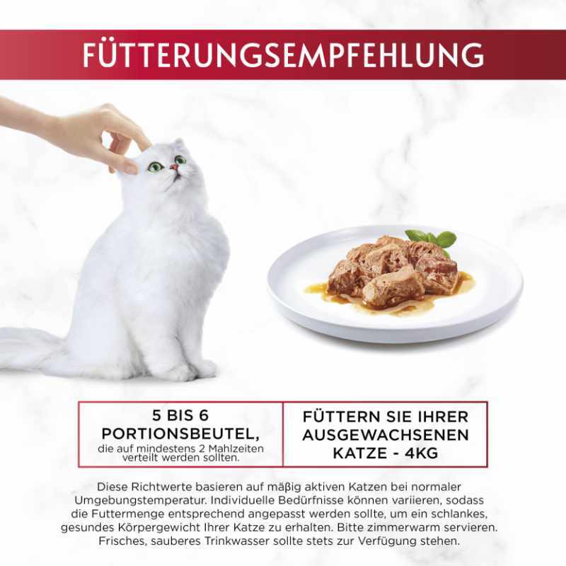 GOURMET Nassfutter GOURMET Mon Petit Intense 8x6x50g mit Ente, Huhn, Truthahn