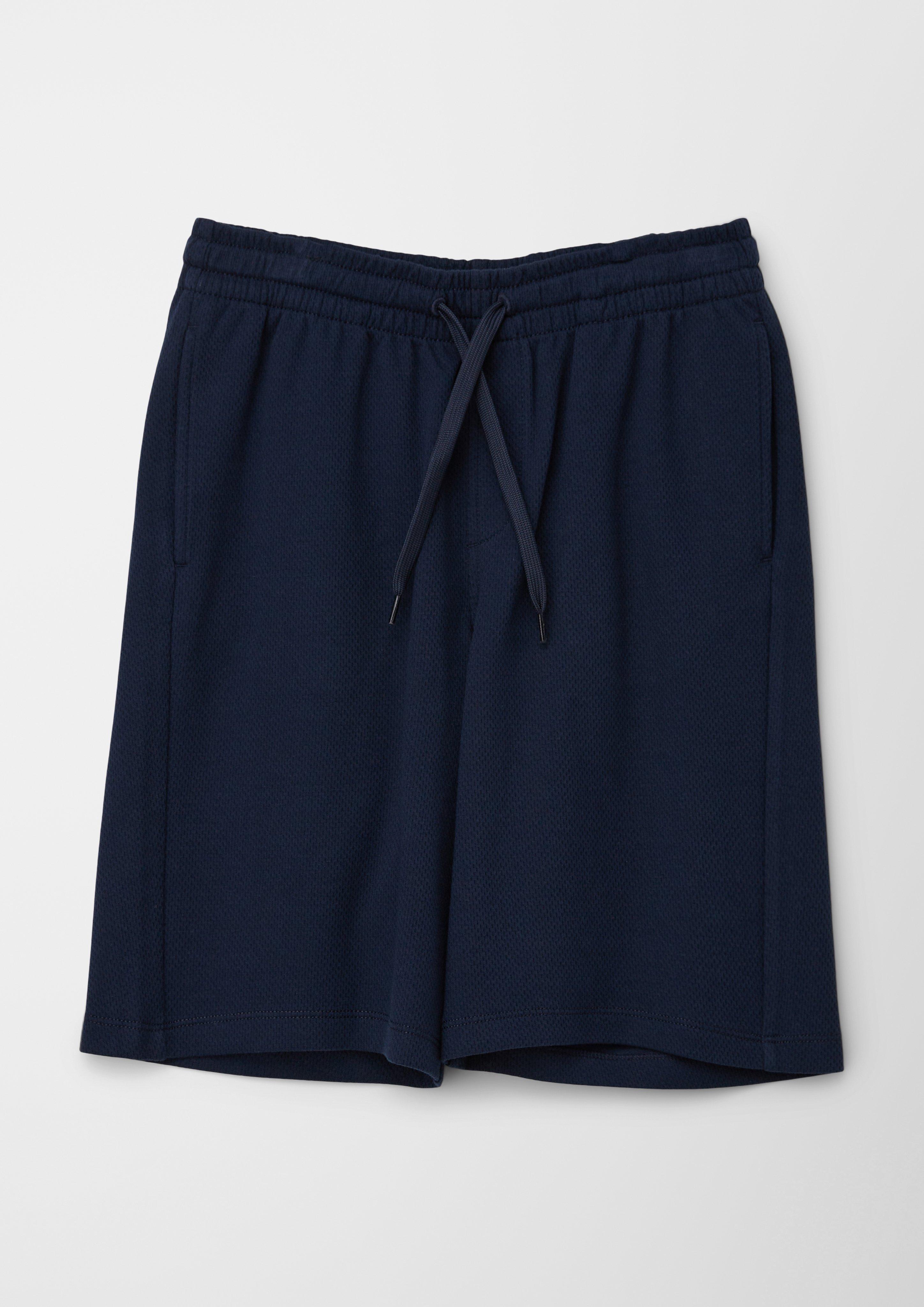 Regular: Short aus Strukturjersey  2128635-5952