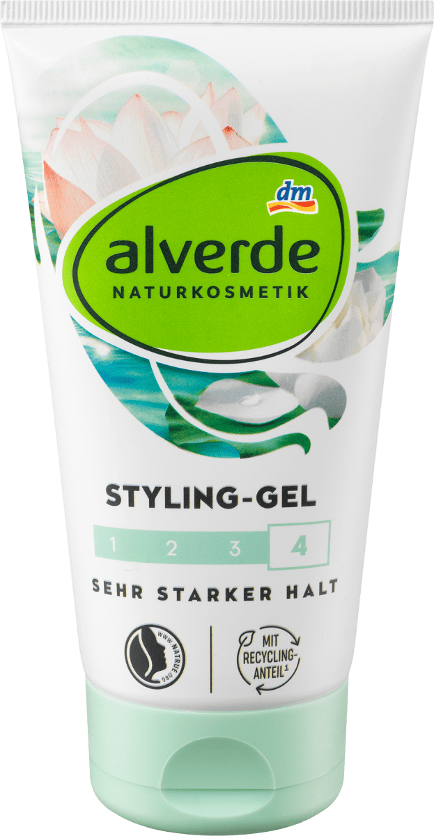 Haargel Lotusblüte & violetter Reis, Halt 4, 150 ml