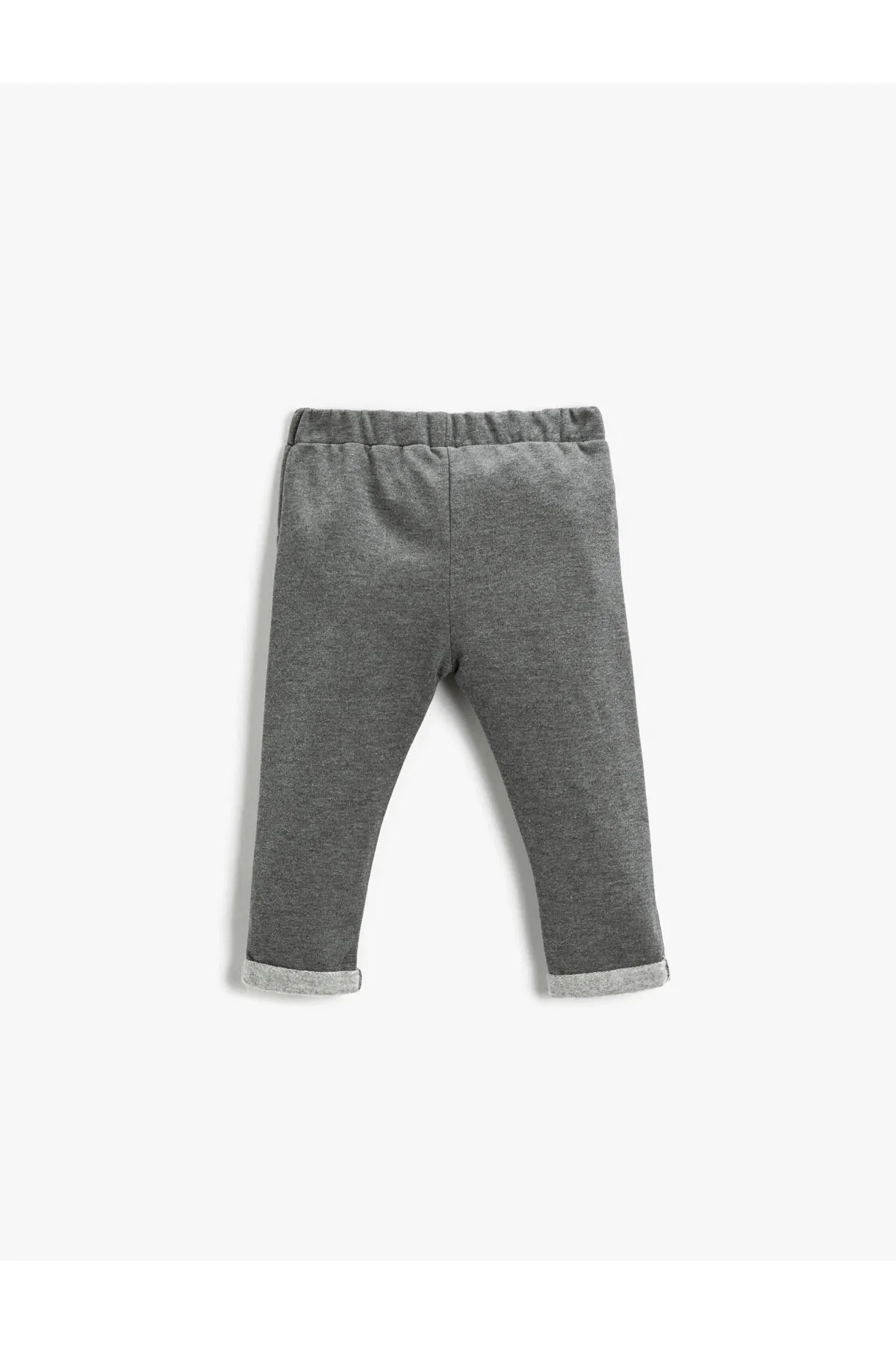 Koton  Einfache Jogginghose mit Knopfdetail und elastischem Bund