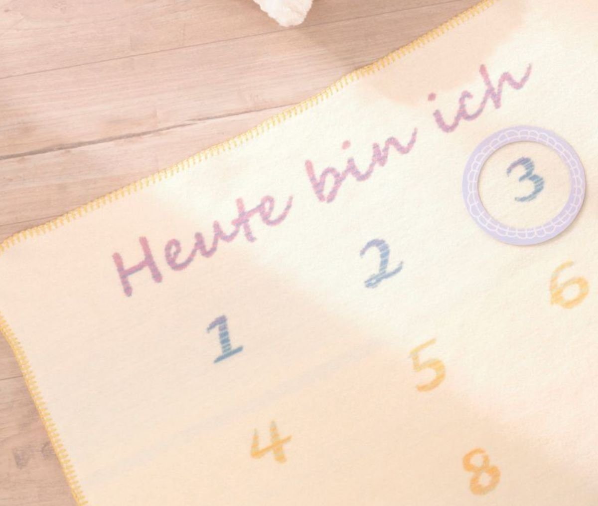 Babydecke Biederlack Babydecke 