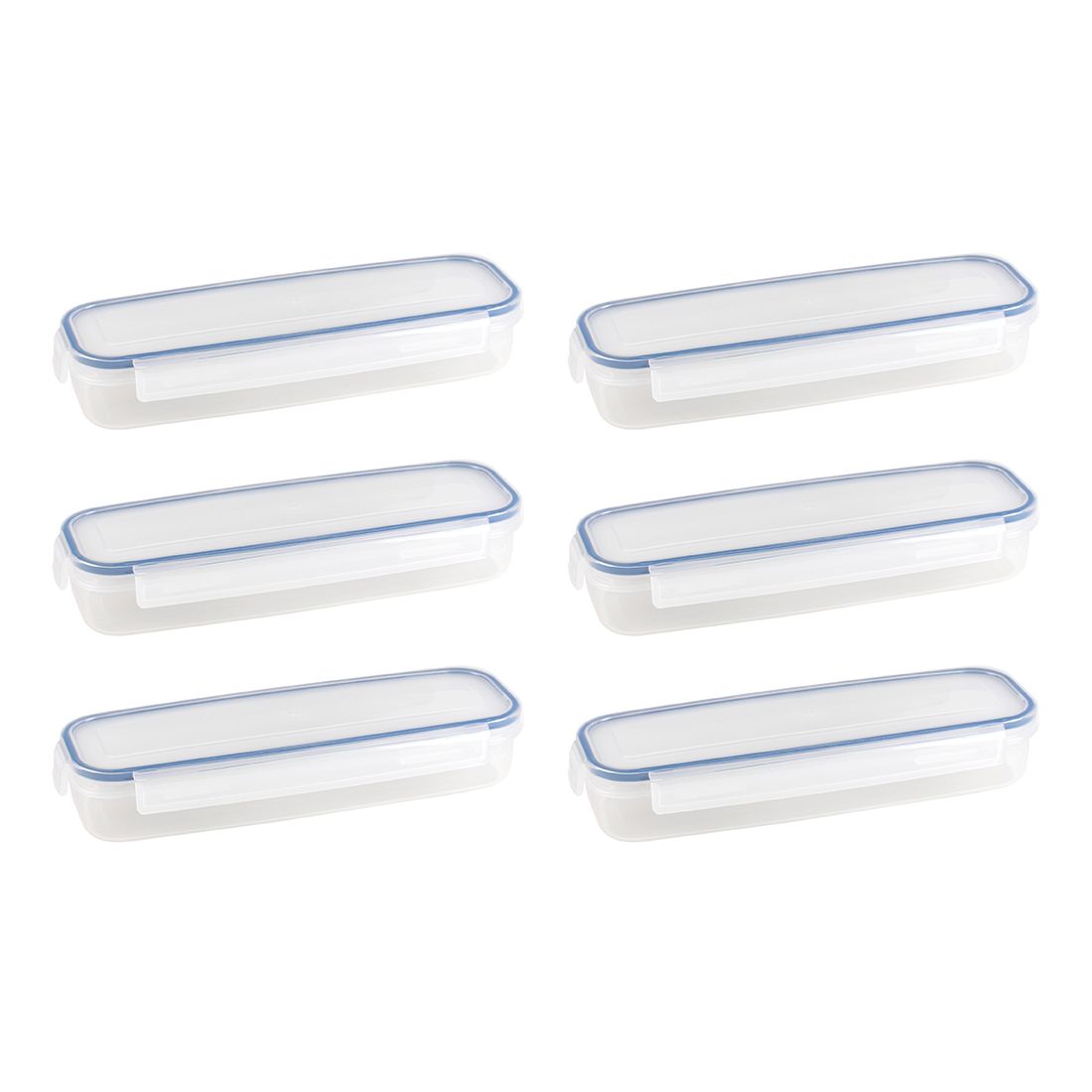 Sunware Basic 1 Liter 6er-Set Frischhalteboxen