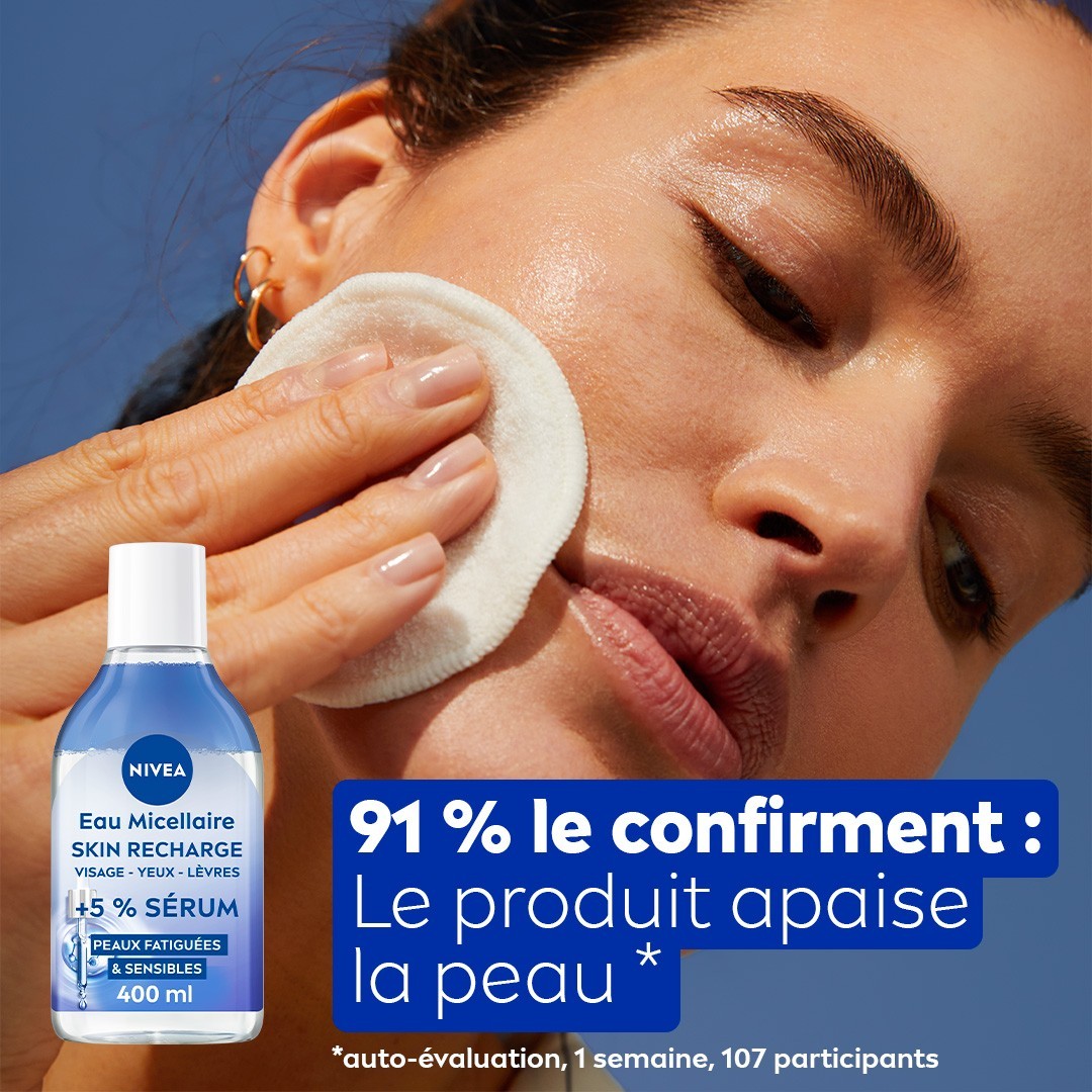 NIVEA micelinis valomasis vanduo su pantenolio serumu