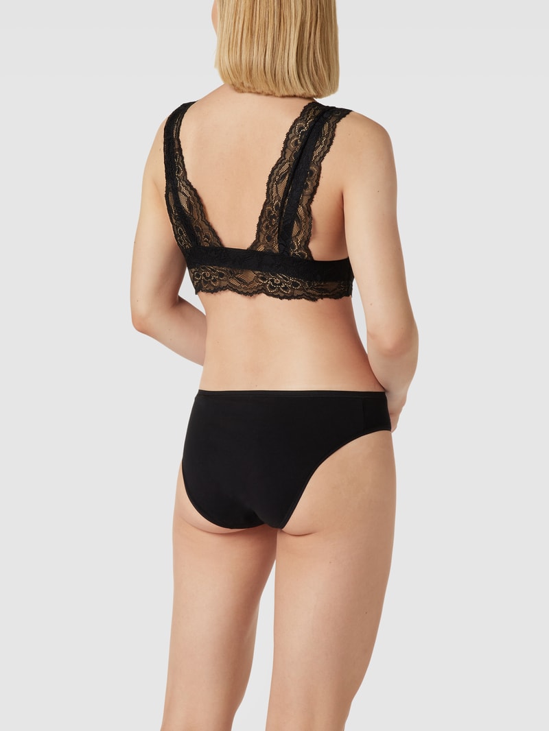 Still-BH mit Häkelspitze Modell 'NEWSENIA LACE BRA' im 2er-Pack in lila