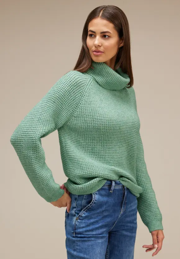 Street One Pullover mit Rollkragen