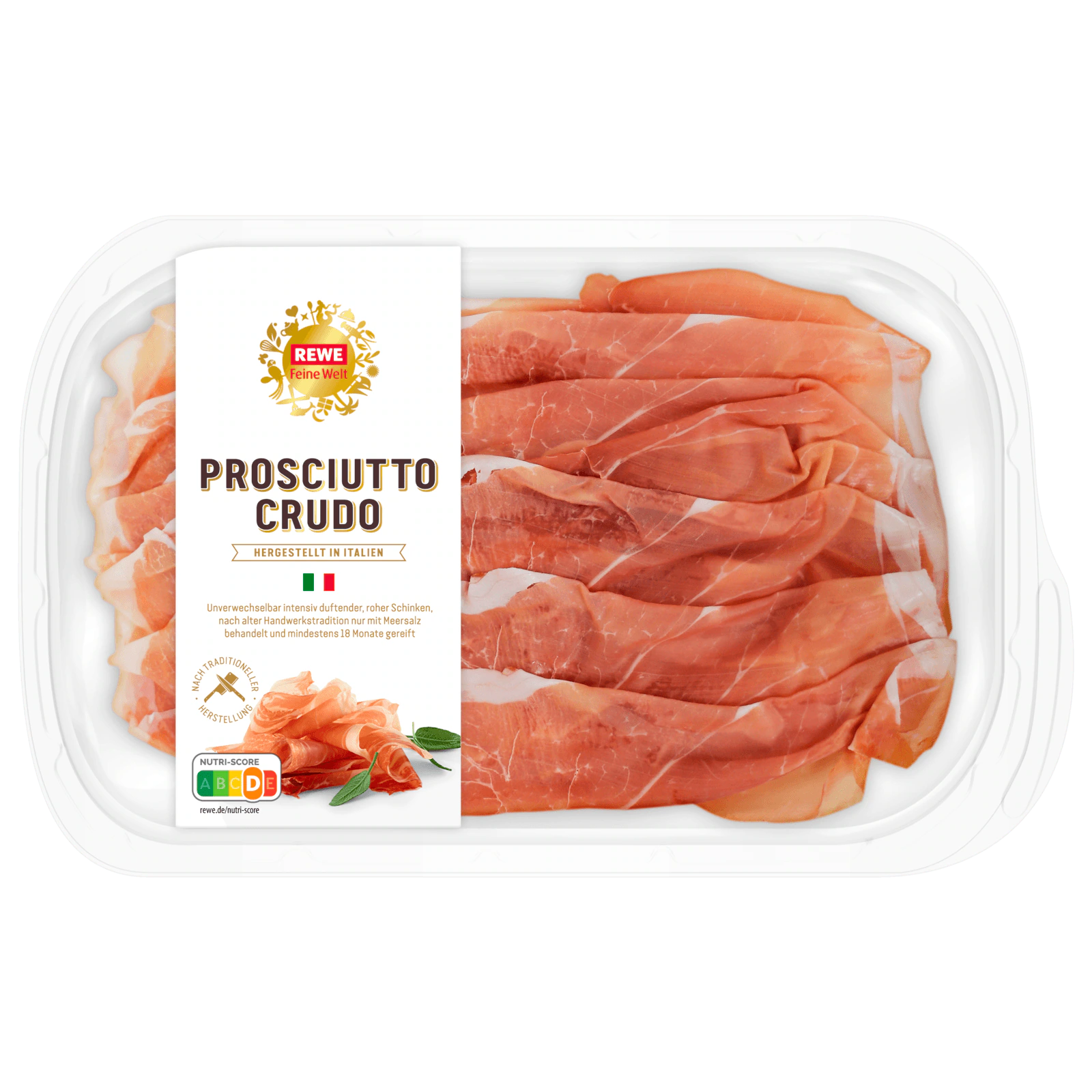 REWE Feine Welt Prosciutto-Crudo Rohschinken 100g