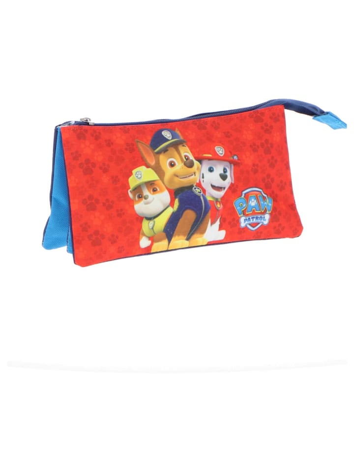 Paw Patrol Federmäppchen „Go Pups Go“ Praktisches Schulaccessoire für Kinder in Rosa günstig kaufen 21 cm