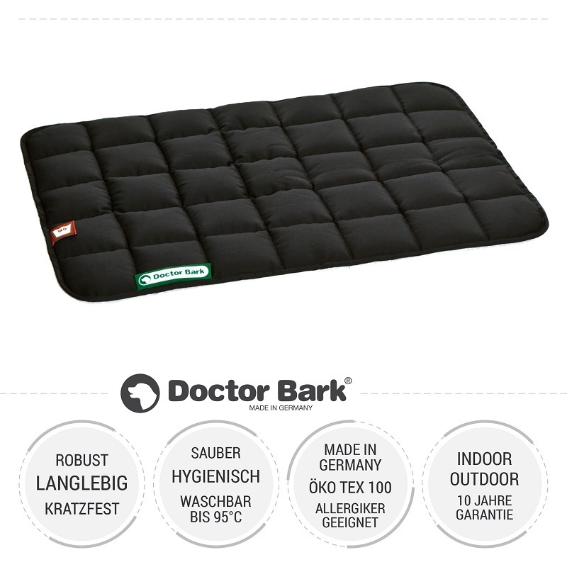 Doctor Bark Hundedecken Doctor Bark Liegedecke schwarz S
