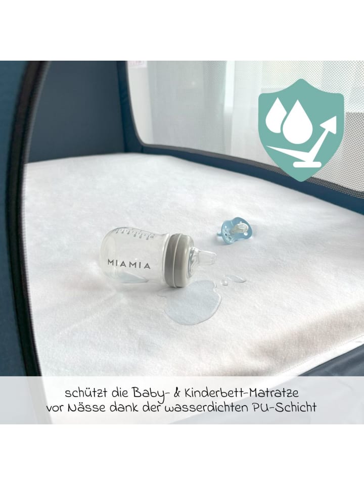 Makian Wasserdichte Betteinlage / Matratzenauflage für Baby- in weiss günstig kaufen onesize