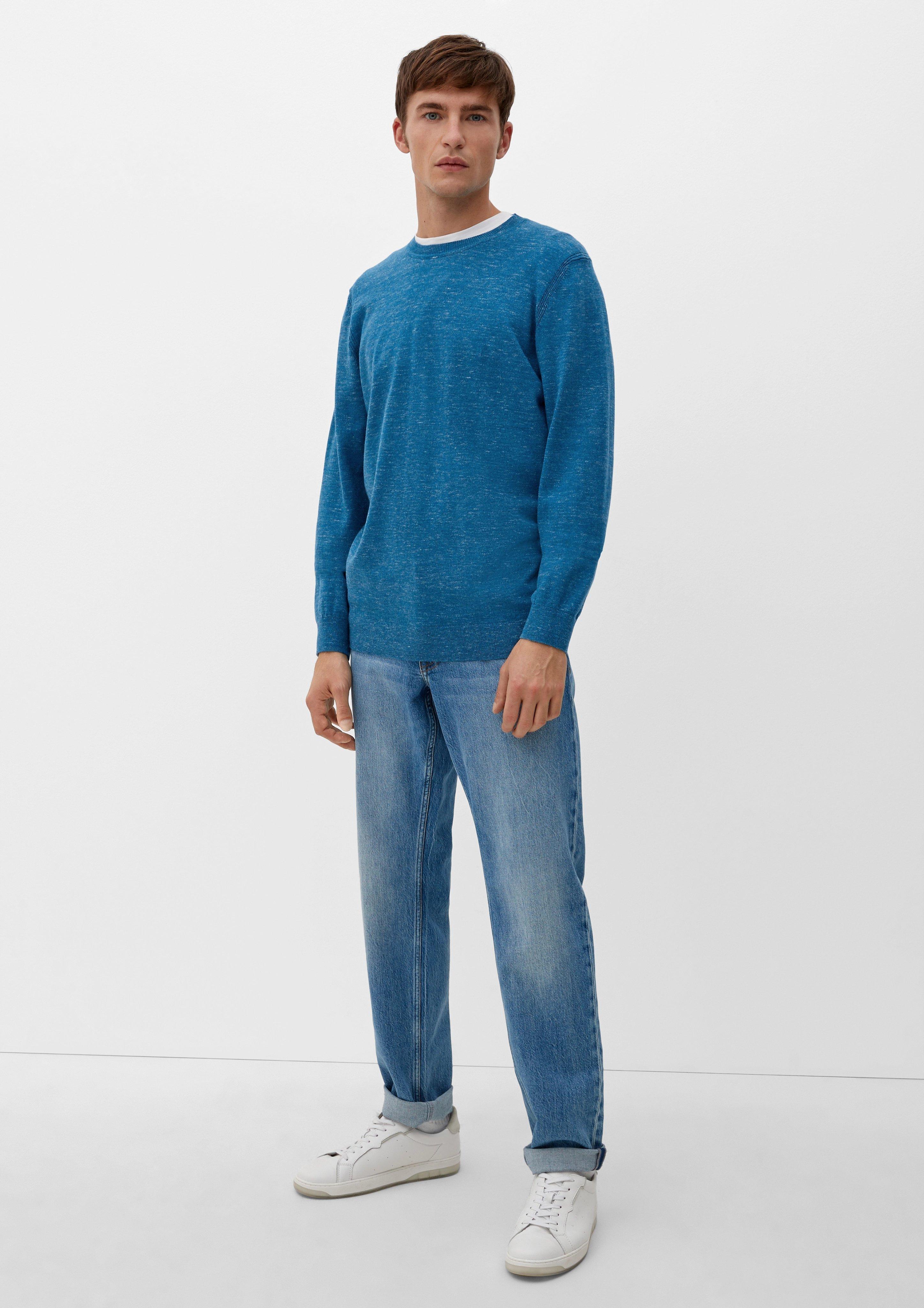 Strickpullover in melierter Optik  2124527-62W1