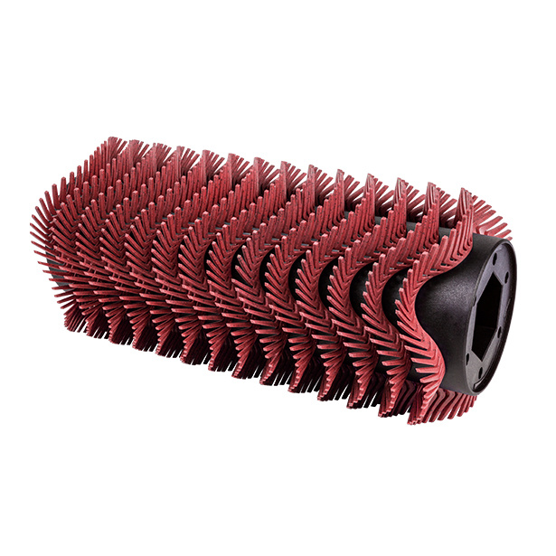 Batavia Maxxbrush rote Hochleistungsbürsteaus Nylon und Metall