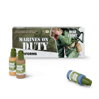 Scale75 - Warfront Paint Set: Marines On Duty (8x 17ml)
