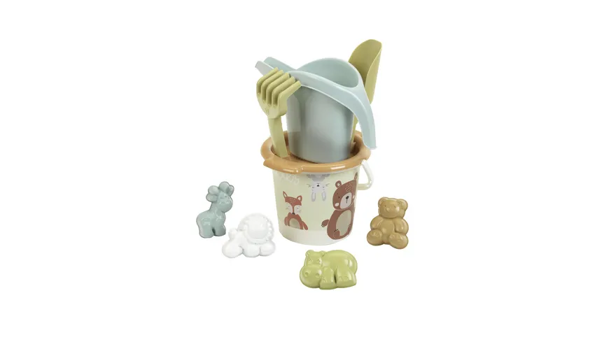 Theo Klein Little Foot - Sandeimer Set - Tierwelt, 2 L., Kunststoff recycelt