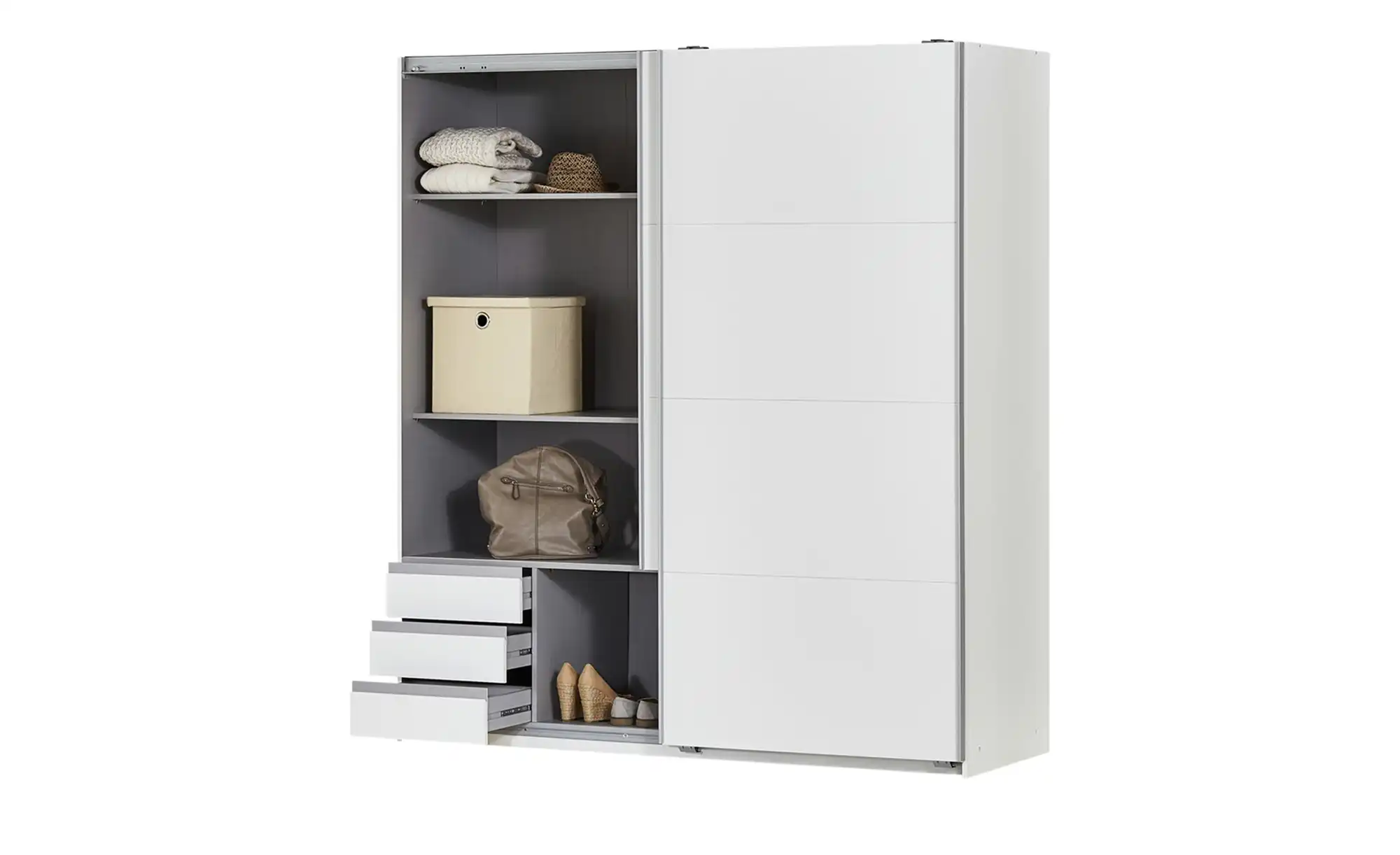 Schwebetürenschrank, 2-türig
