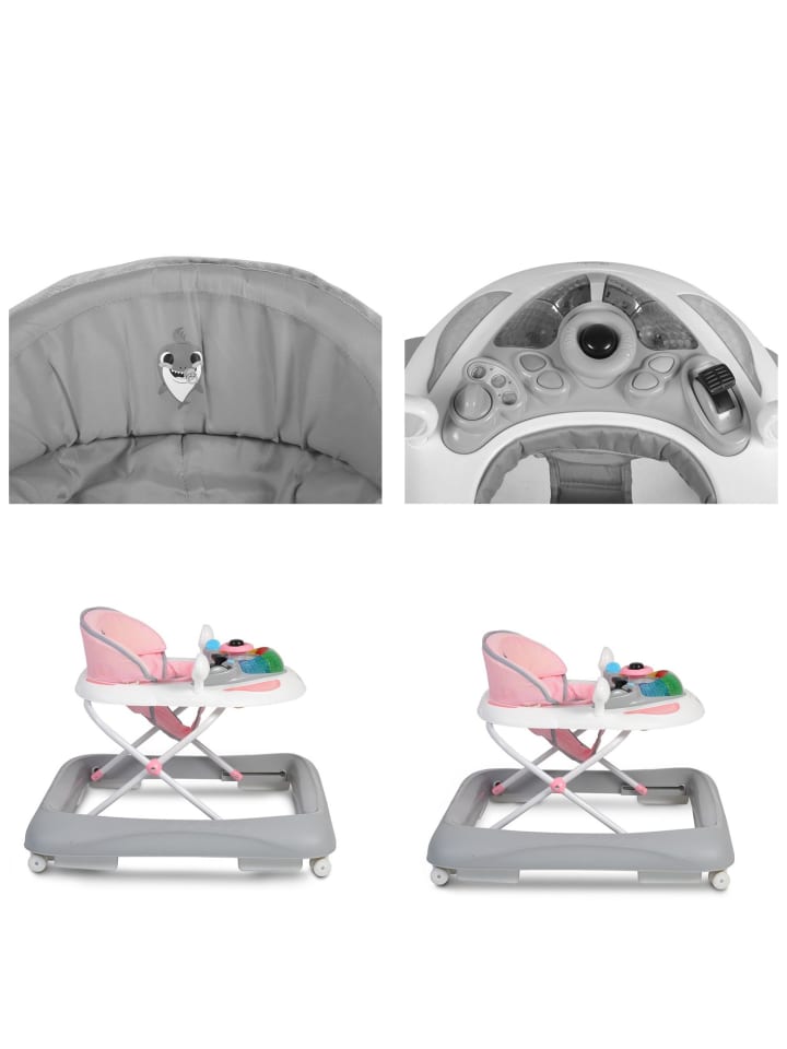 Moni Lauflernhilfe Sharky in rosa günstig kaufen onesize