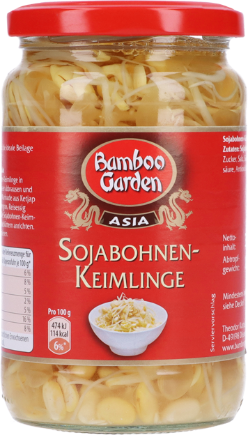 Bamboo Garden Sojabohnenkeimlinge