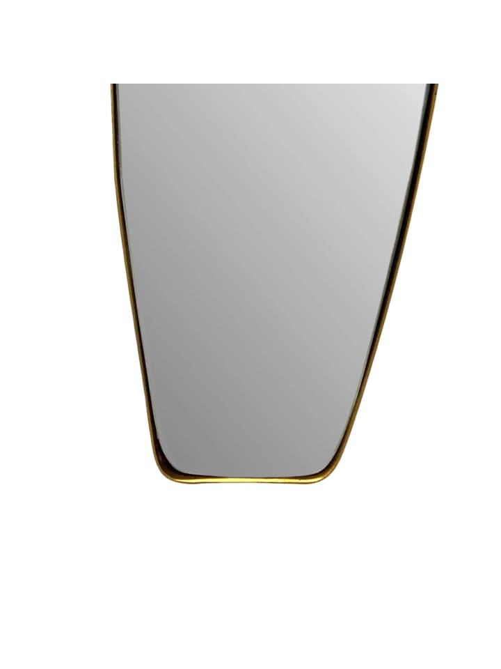 KADIMA DESIGN Wandspiegel Asymmetrisch 33x90 cm Metall Design Hängespiegel , günstig kaufen onesize
