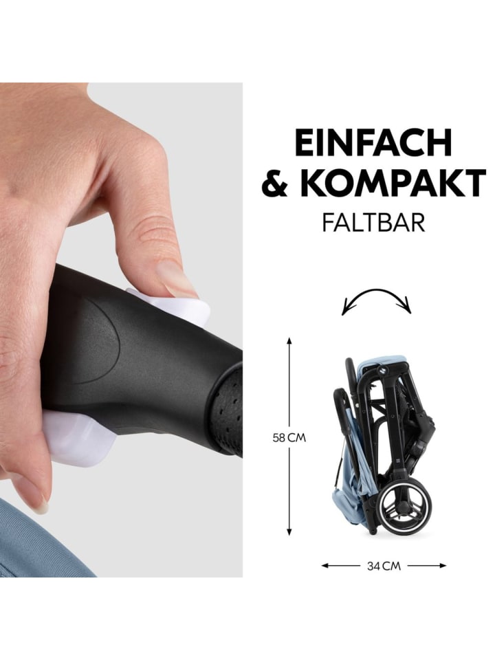 Hauck Reisebuggy & Sportwagen Travel N Care Plus mit Liegefunktion, günstig kaufen onesize